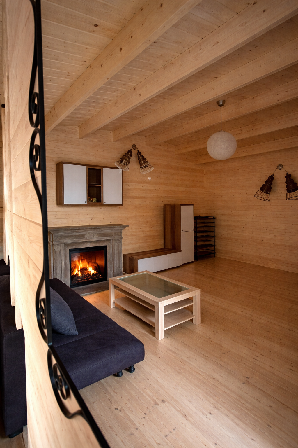 Interior cabana rustic